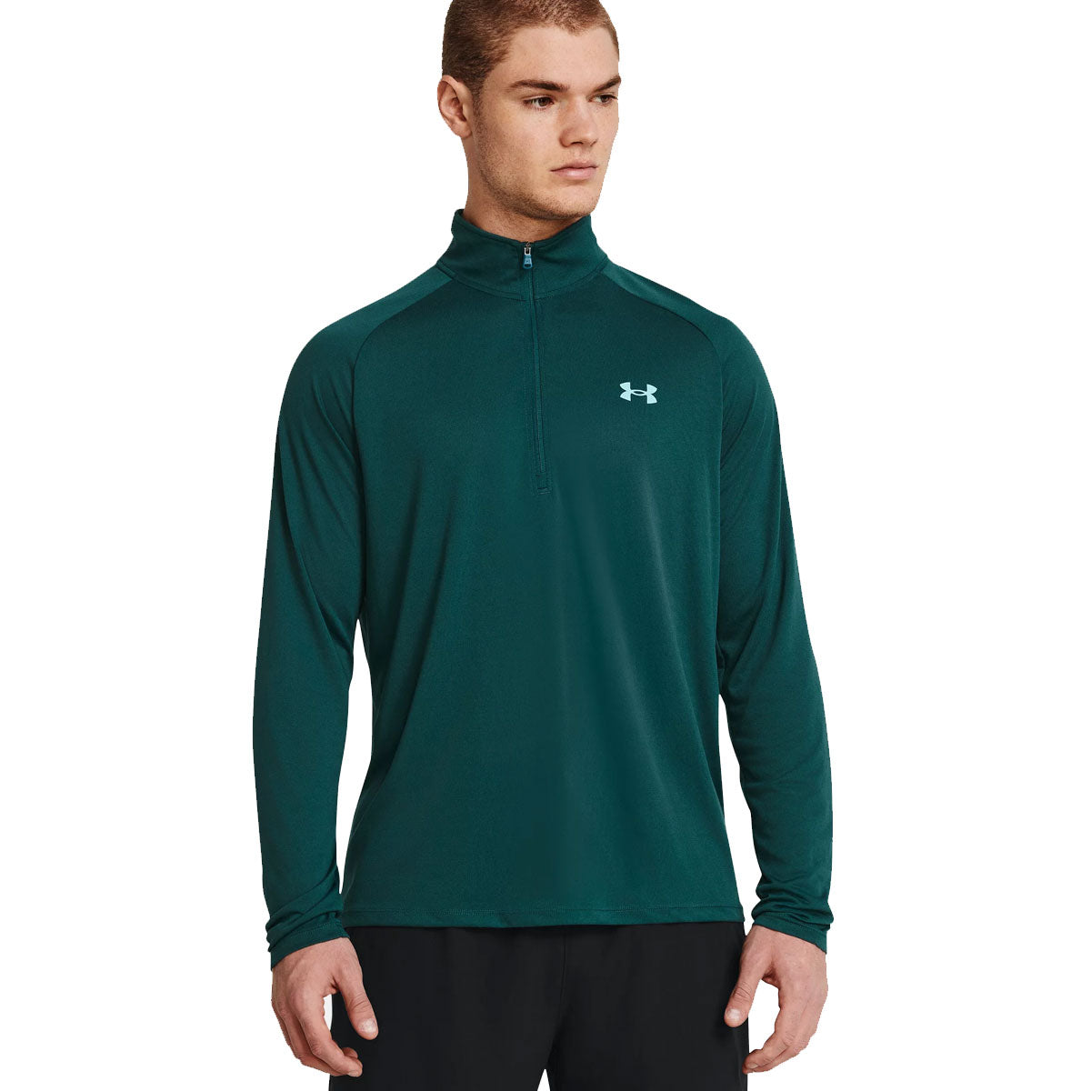 Under Armour Tech 1/2 Zip Training Top - Mens - Hydro Teal/Radial Turq