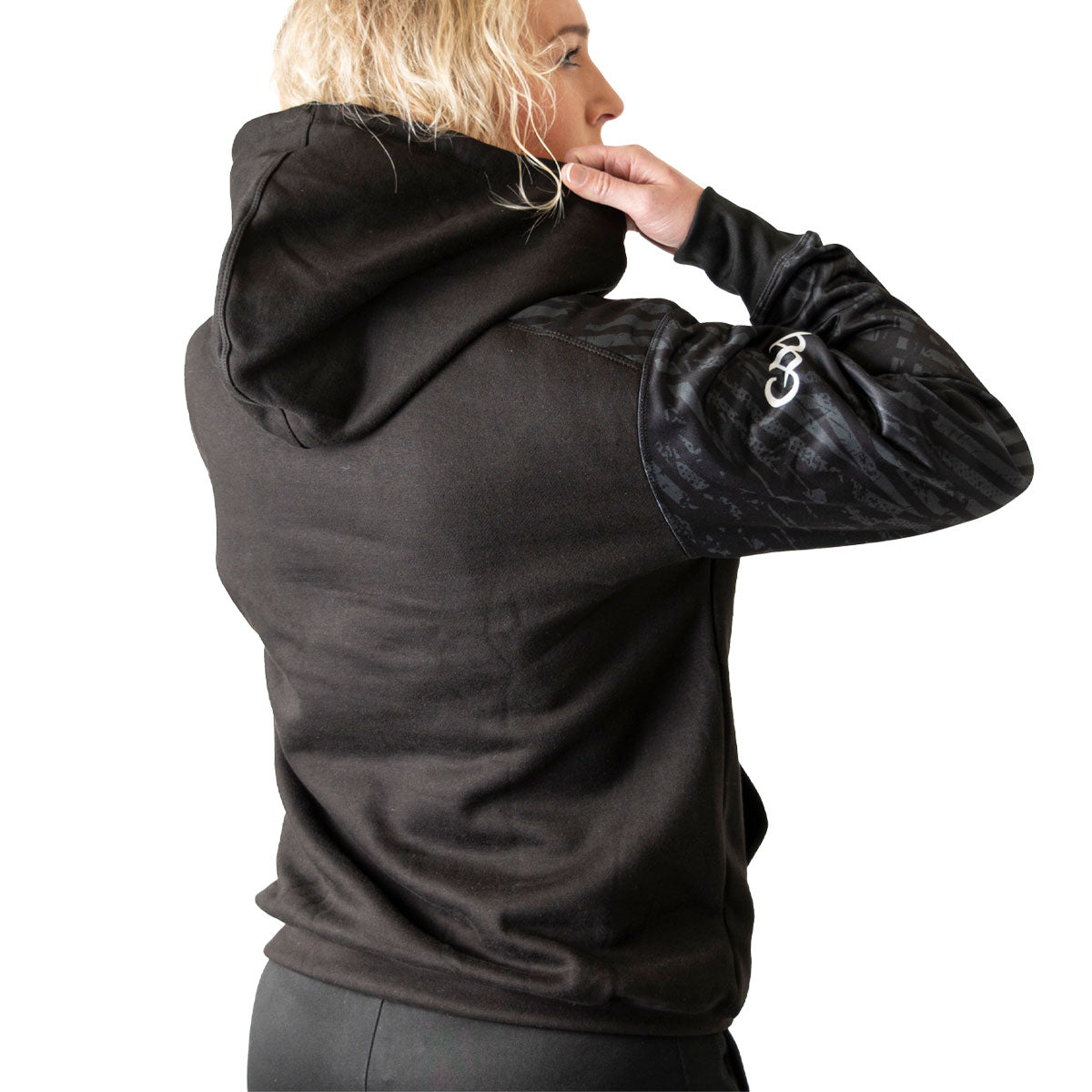 Mc Keever Armagh GAA Boost Hoodie - Womens - Black/Charcoal
