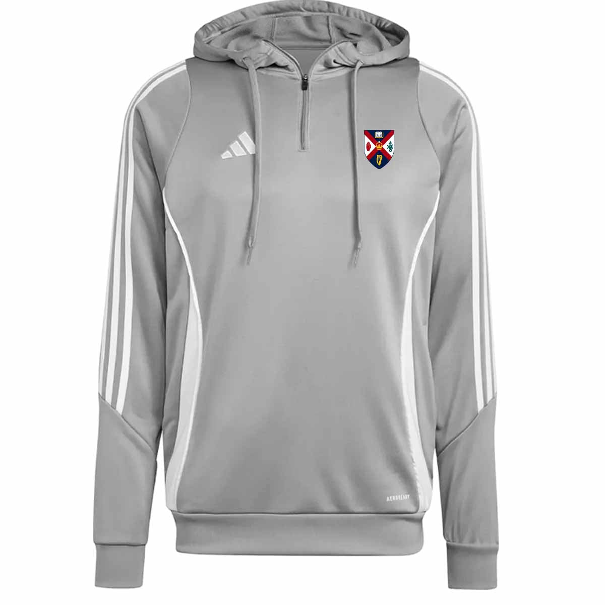 adidas Club Queens Athletics Tiro 24 Training Hoodie - Adult - Grey