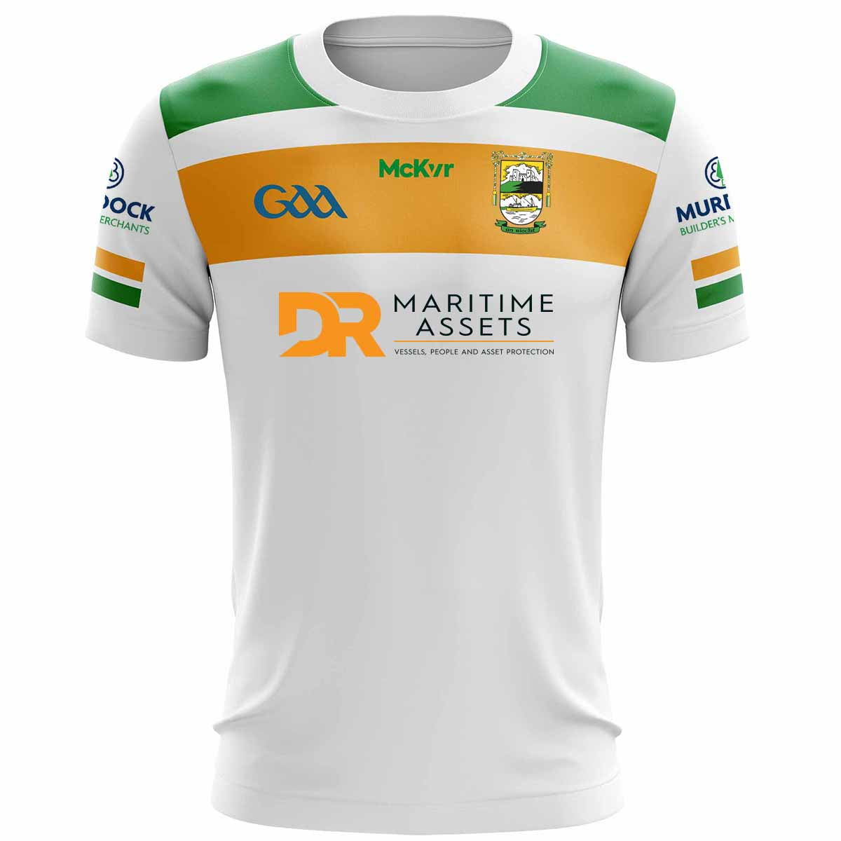 Mc Keever An Riocht GFC Playing Jersey - Adult - White
