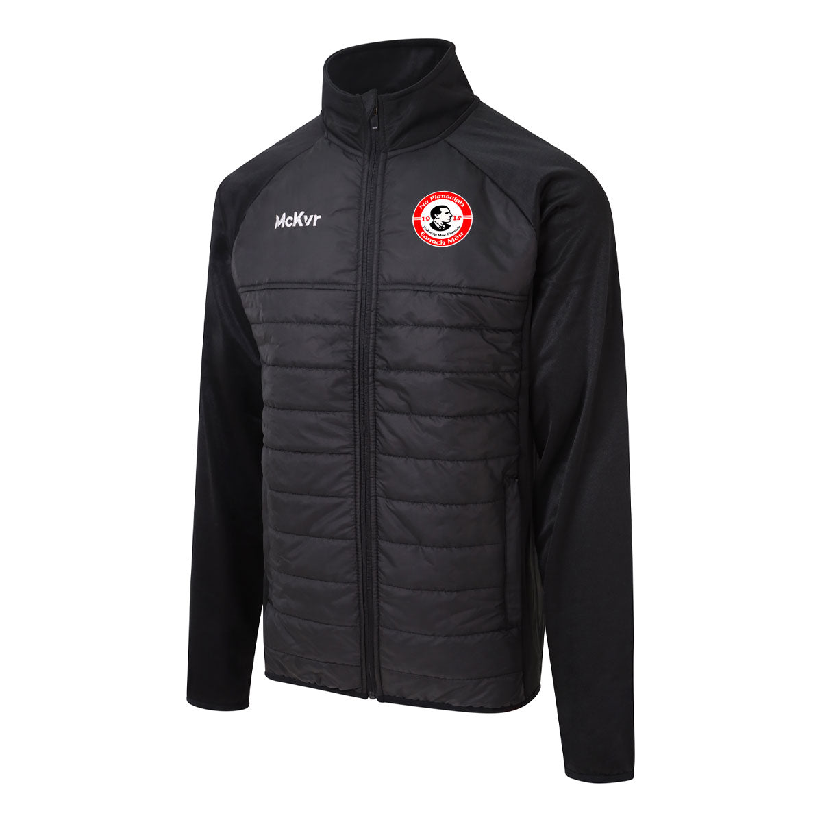 Mc Keever Na Piarsaigh Eanach Mor CLG Core 22 Hybrid Jacket - Youth - Black