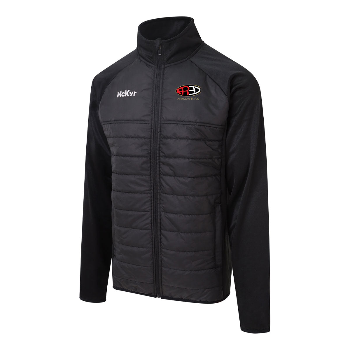 Mc Keever Arklow RFC Core 22 Hybrid Jacket - Adult - Black