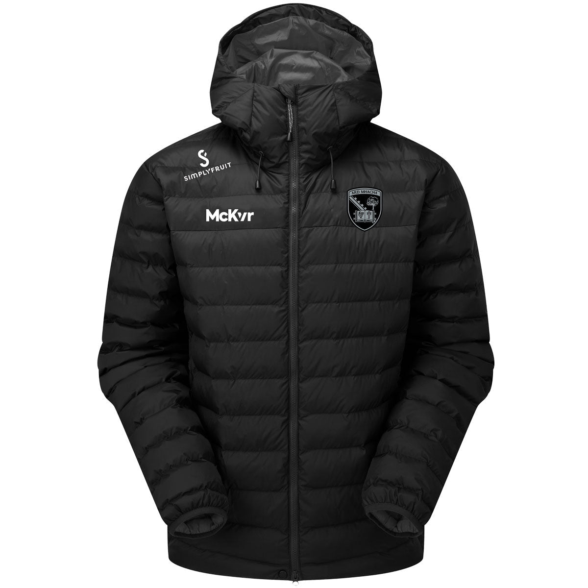 Mc Keever Armagh GAA Core 22 Puffa Jacket - Adult - Black