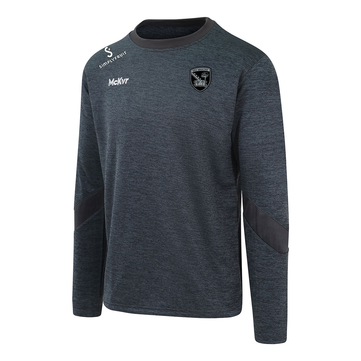 Mc Keever Armagh GAA Core 22 Sweat Top - Adult - Charcoal