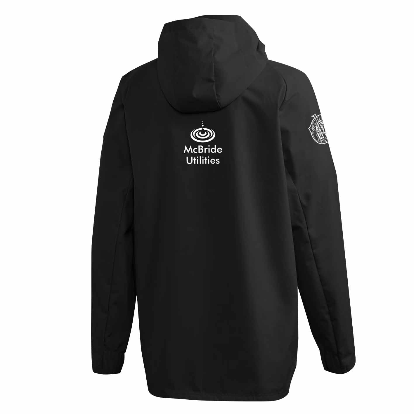 Mc Keever Armagh Camogie Official Core 22 Rain Jacket - Adult - Black