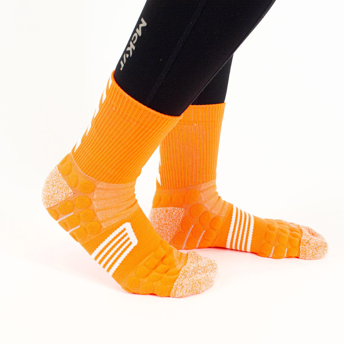 Mc Keever Armagh GAA Official Home Playing Socks - Adults - Orange/White