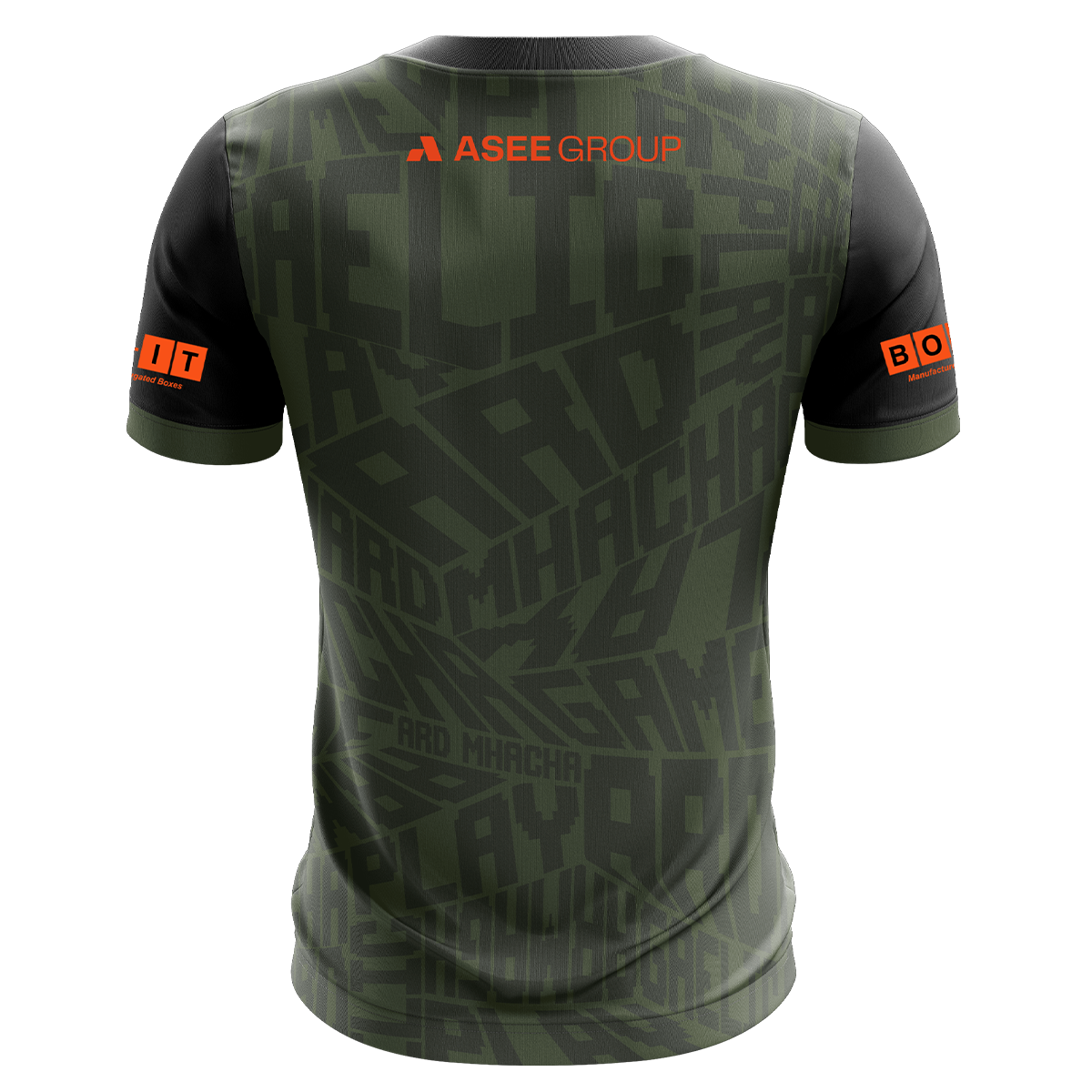 McKvr Armagh GAA Edge Training Jersey - Adult - Olive