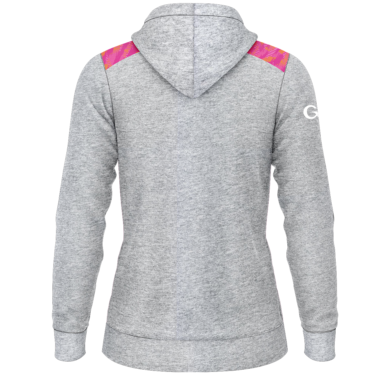 Mc Keever Armagh GAA Boost Full Zip Jacket - Girls - Grey/Pink