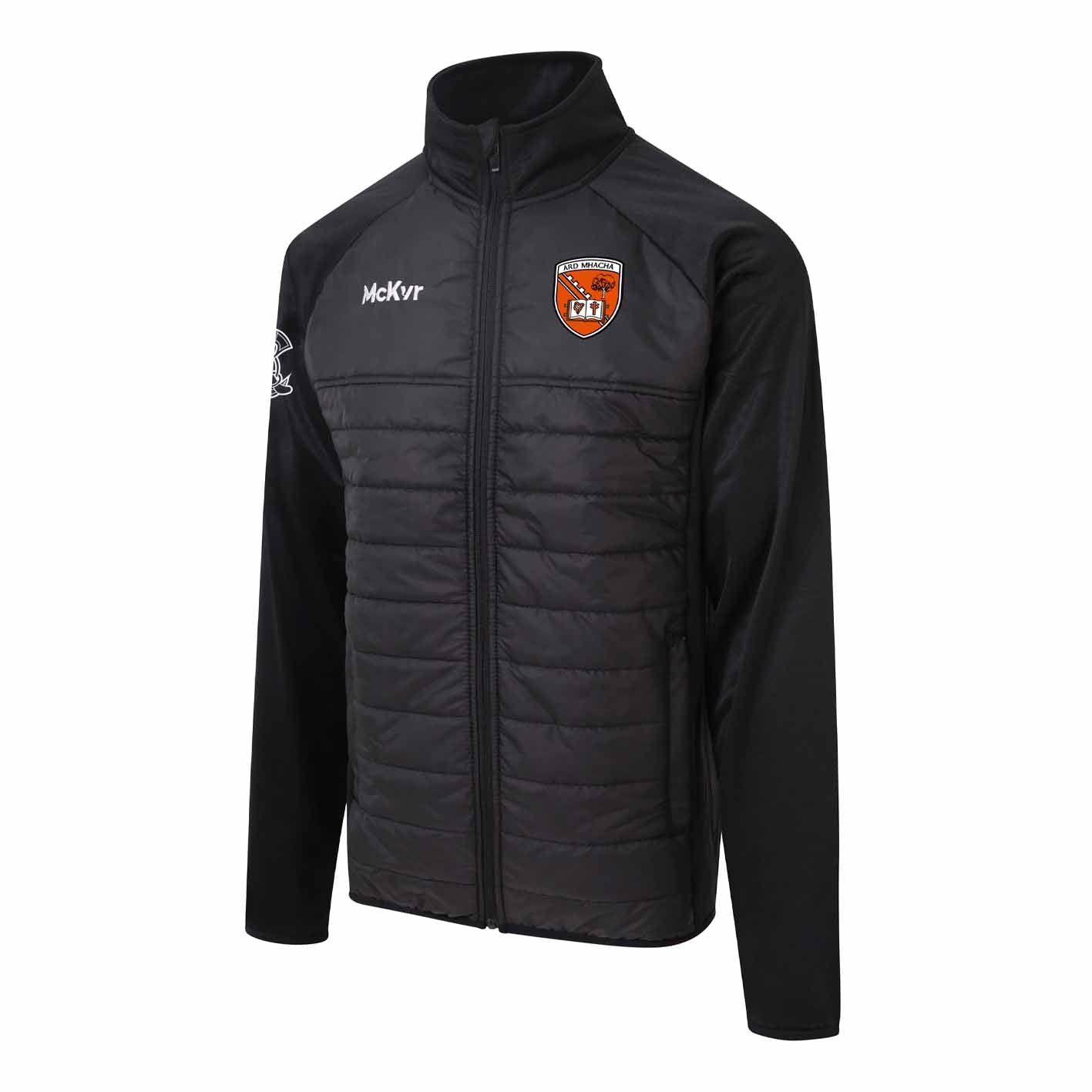 Mc Keever Armagh Camogie Official Core 22 Hybrid Jacket - Youth - Black