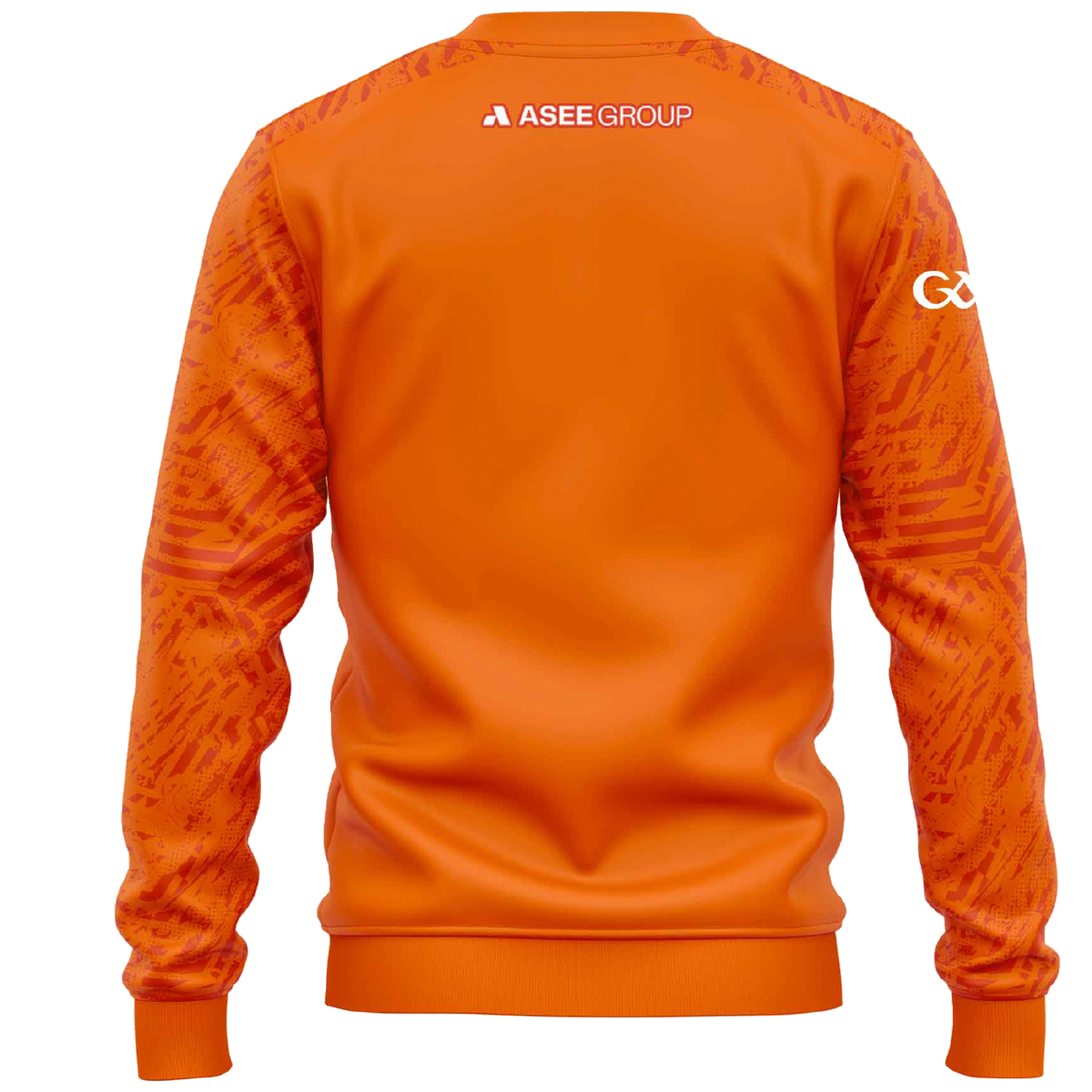 Mc Keever Armagh GAA Boost Sweat Top - Youth - Orange/White