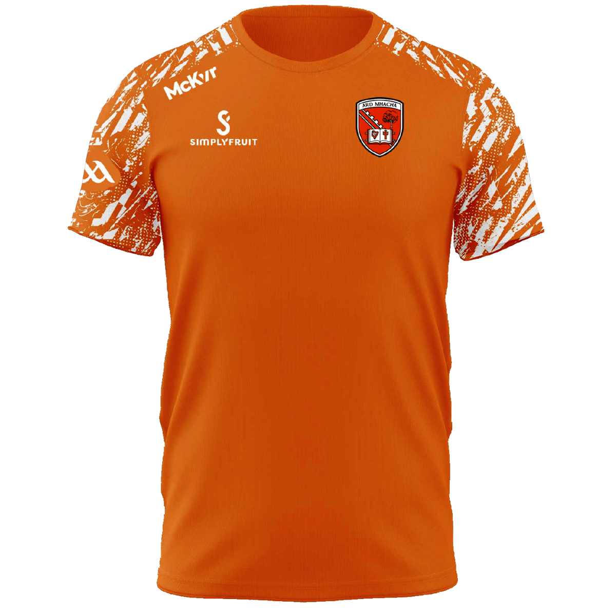 Mc Keever Armagh GAA Boost Tee - Womens - Orange/White