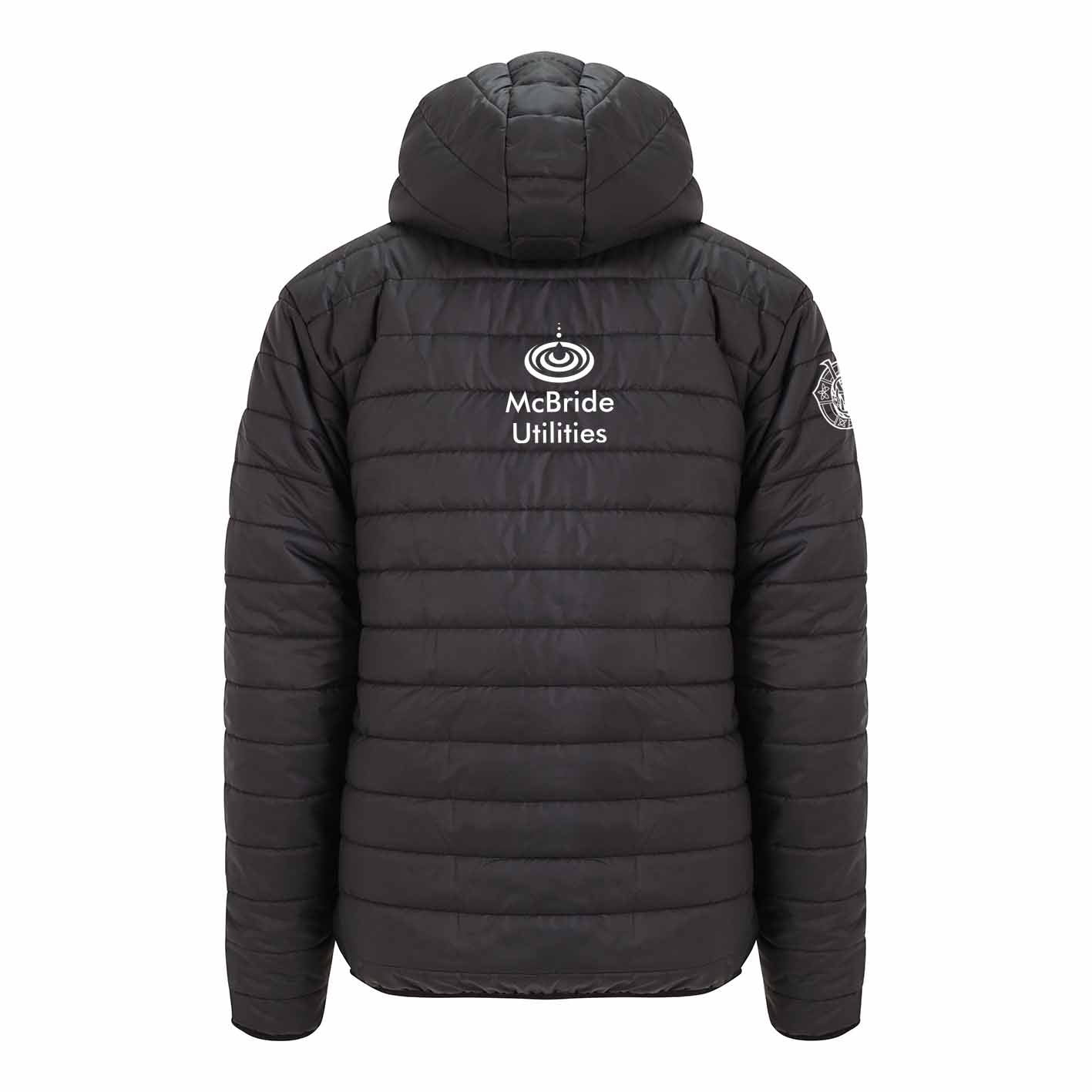 Mc Keever Armagh Camogie Official Core 22 Puffa Jacket - Youth - Black