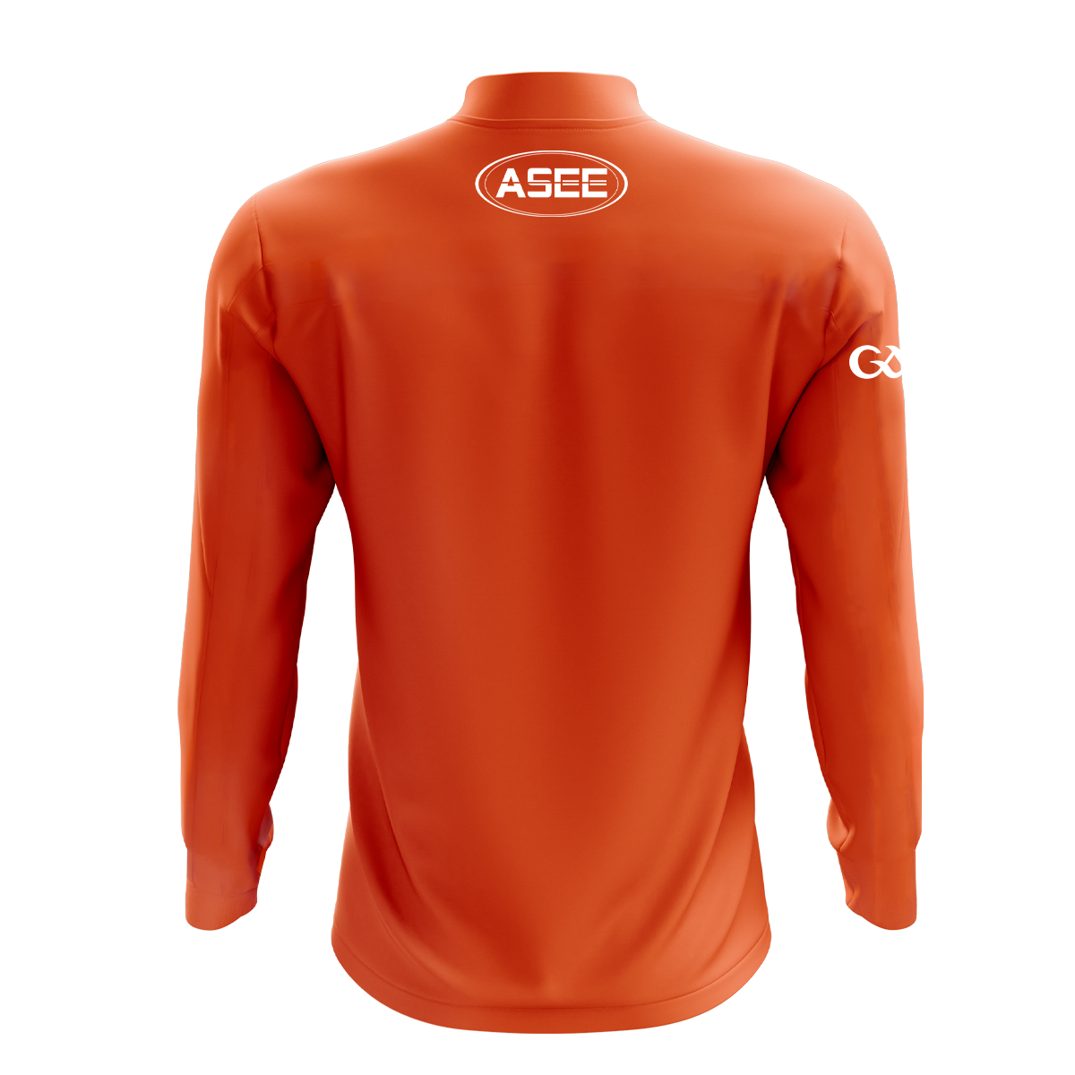 Mc Keever Armagh GAA Official Vital Lightweight 1/4 Zip Top - Adult - Orange