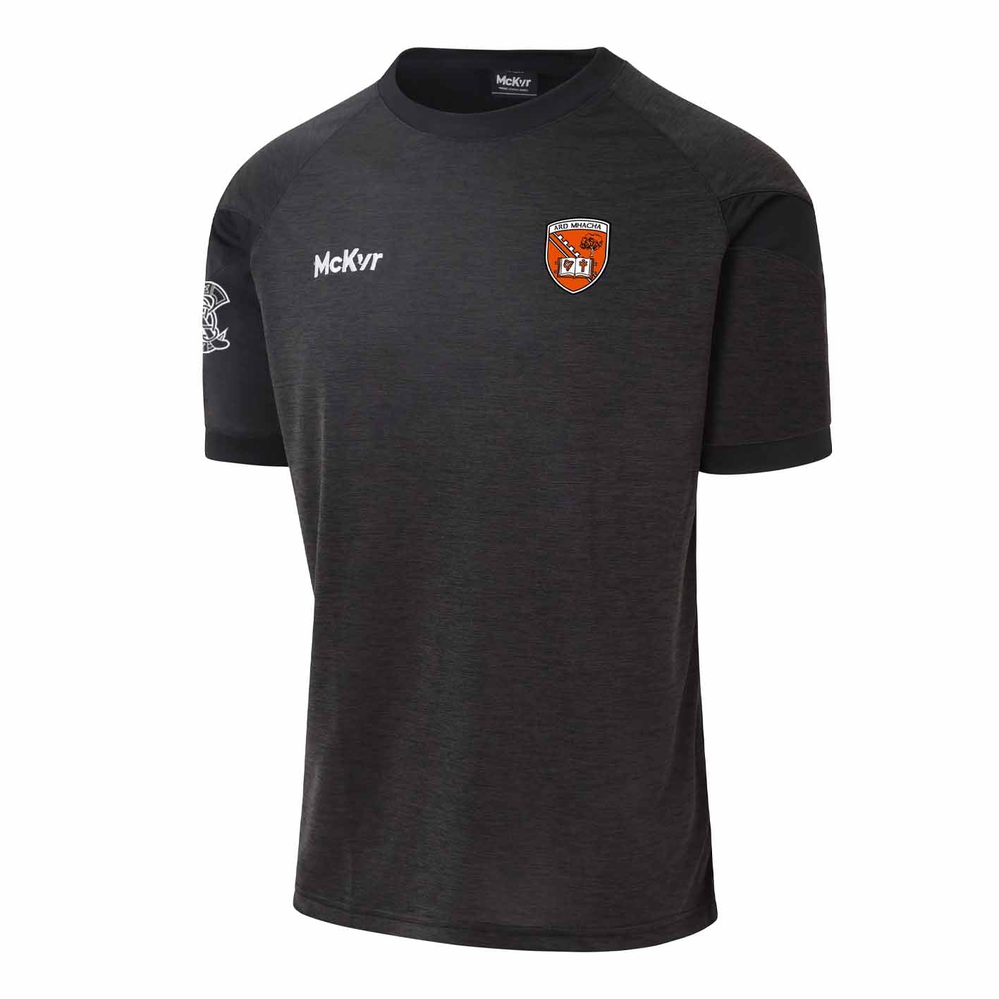 Mc Keever Armagh Camogie Official Core 22 T-Shirt - Youth - Black