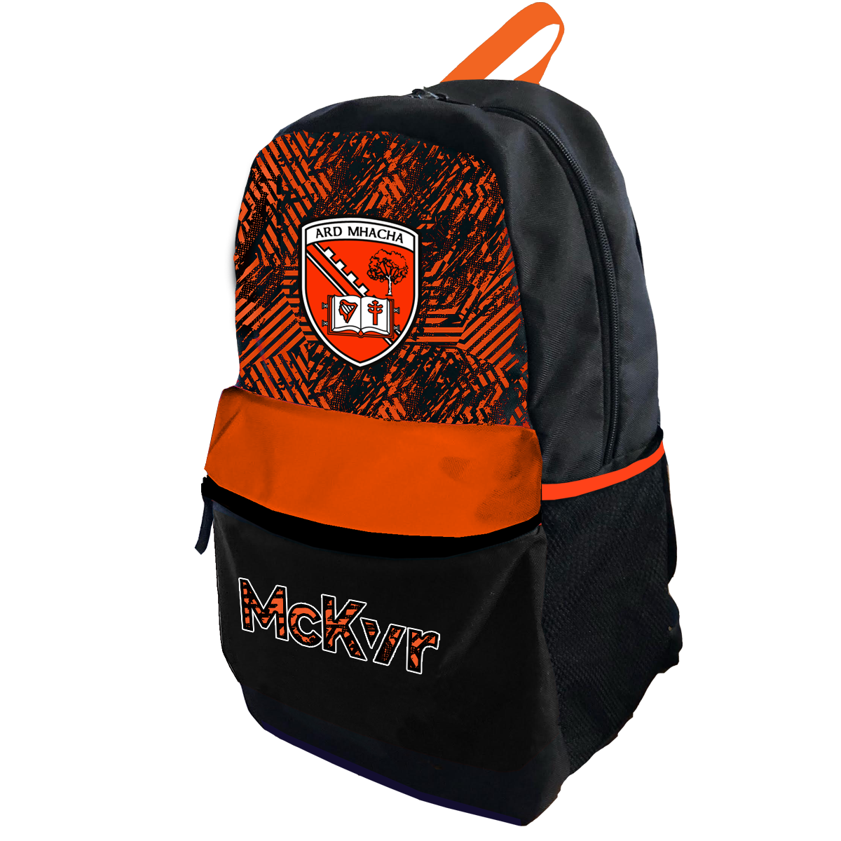 Mc Keever Armagh GAA Boost Backpack - Orange/Black