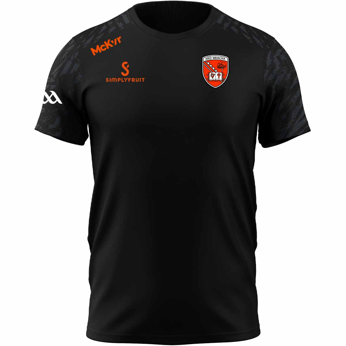 Mc Keever Armagh GAA Boost Tee - Womens - Black/Charcoal
