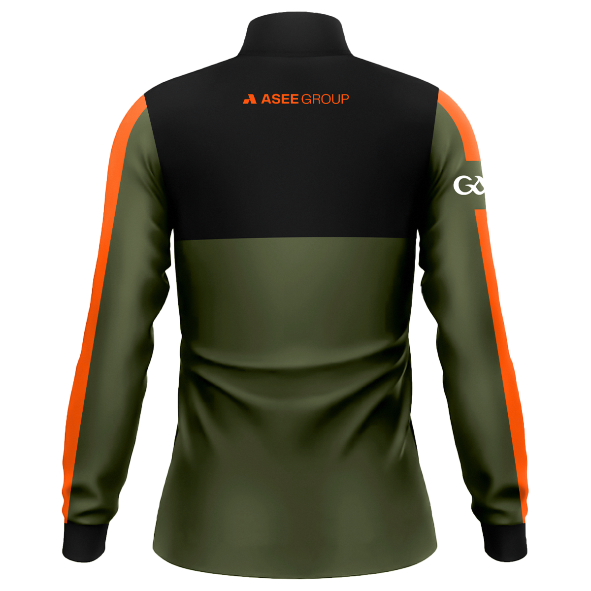 McKvr Armagh GAA Edge 1/4 Zip - Womens - Olive/Black