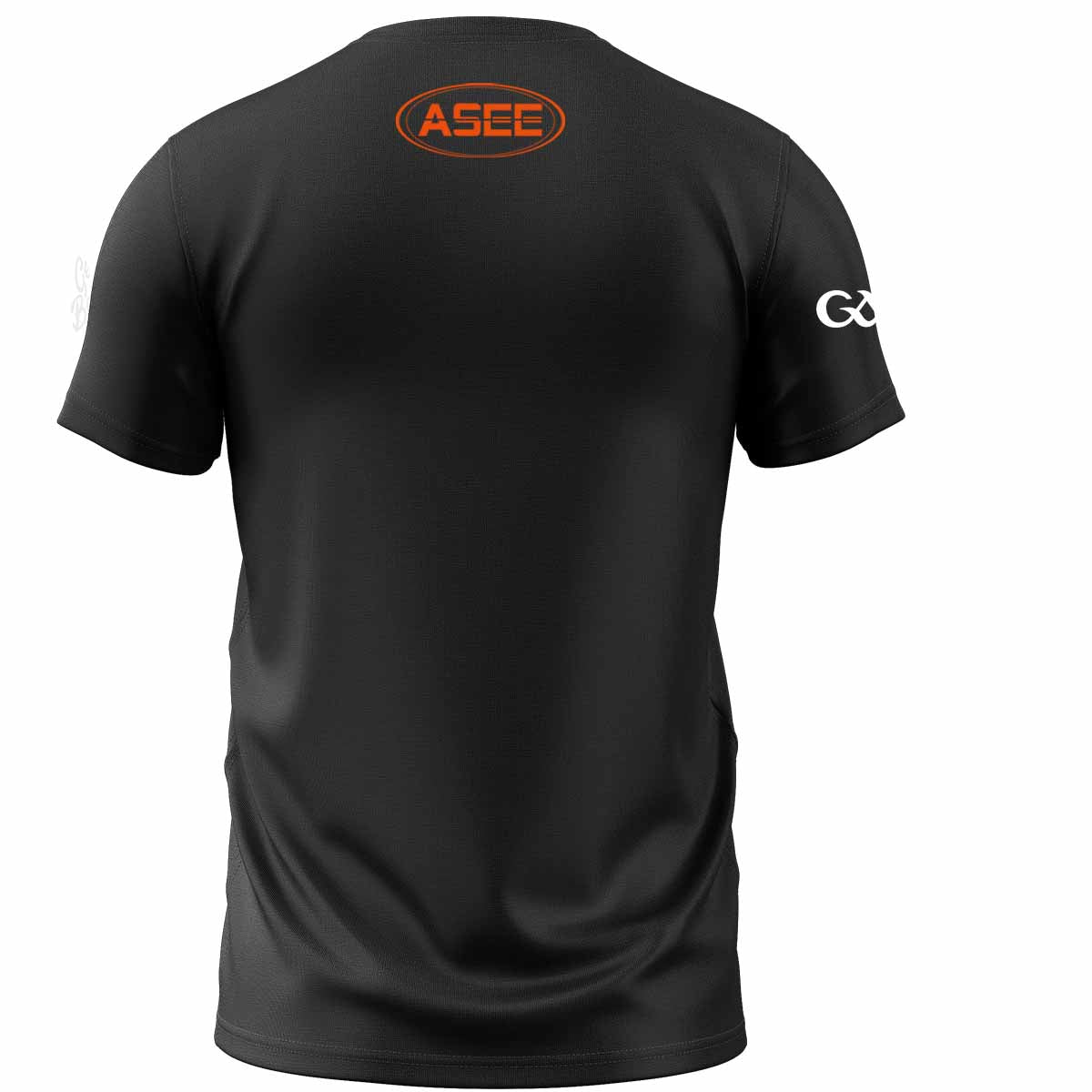 McKvr Armagh GAA Official Vital Tee - Adult - Black/Charcoal/Orange