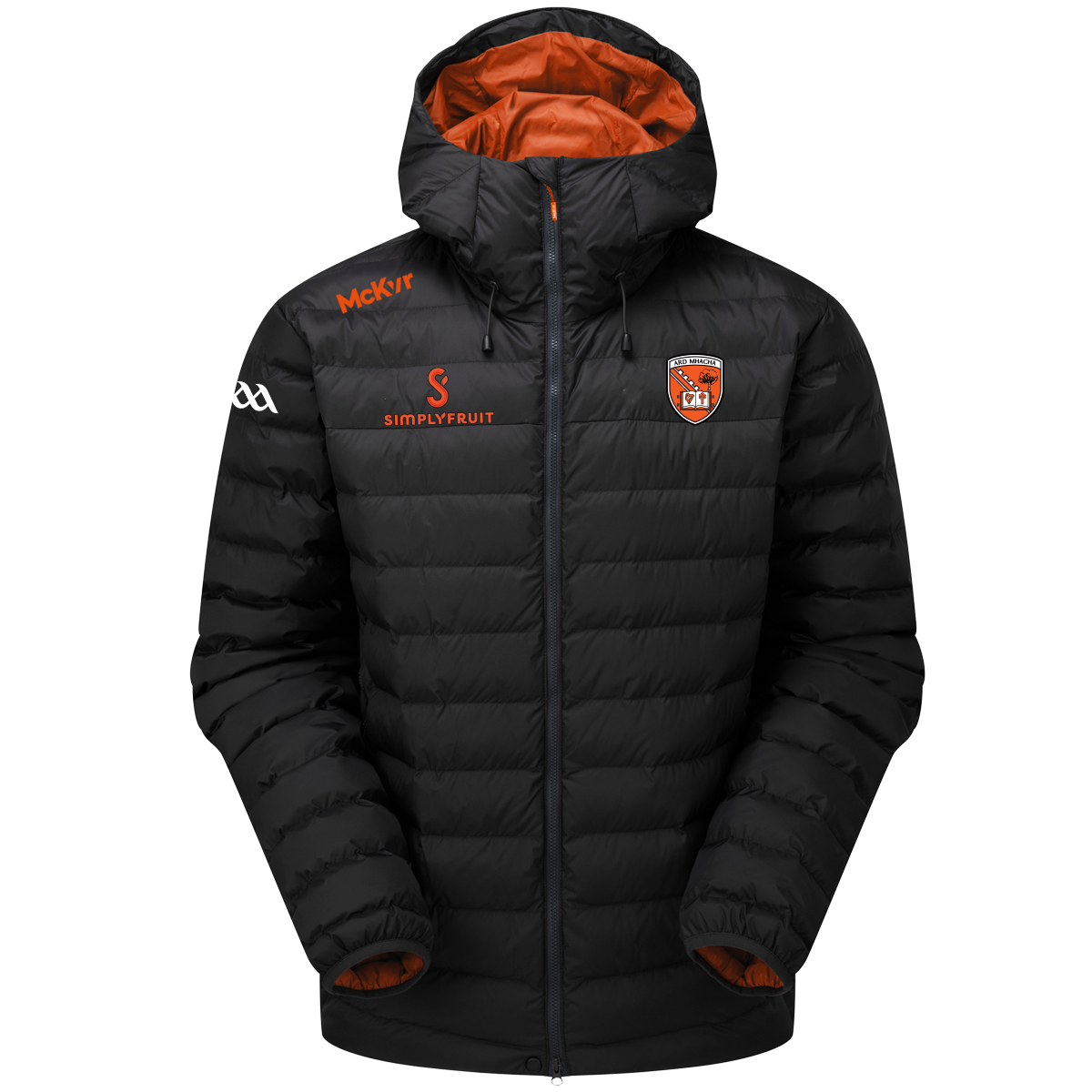 Mc Keever Armagh GAA Padded Jacket - Kids - Black