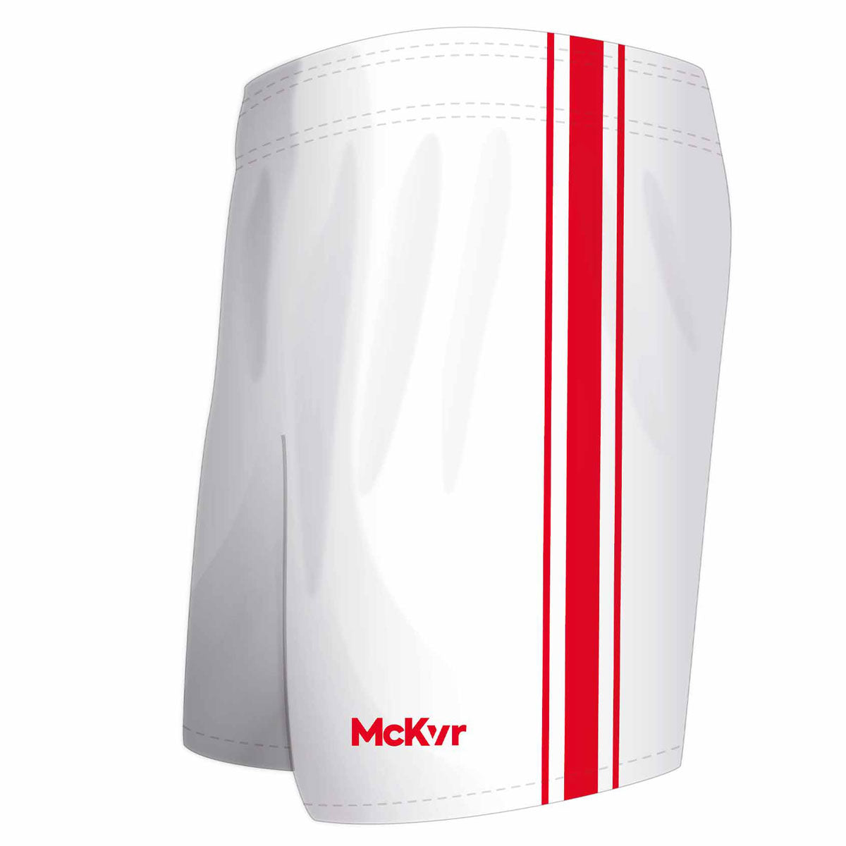 Mc Keever Bailieborough Shamrocks GAA Playing Short - Youth - White/Red