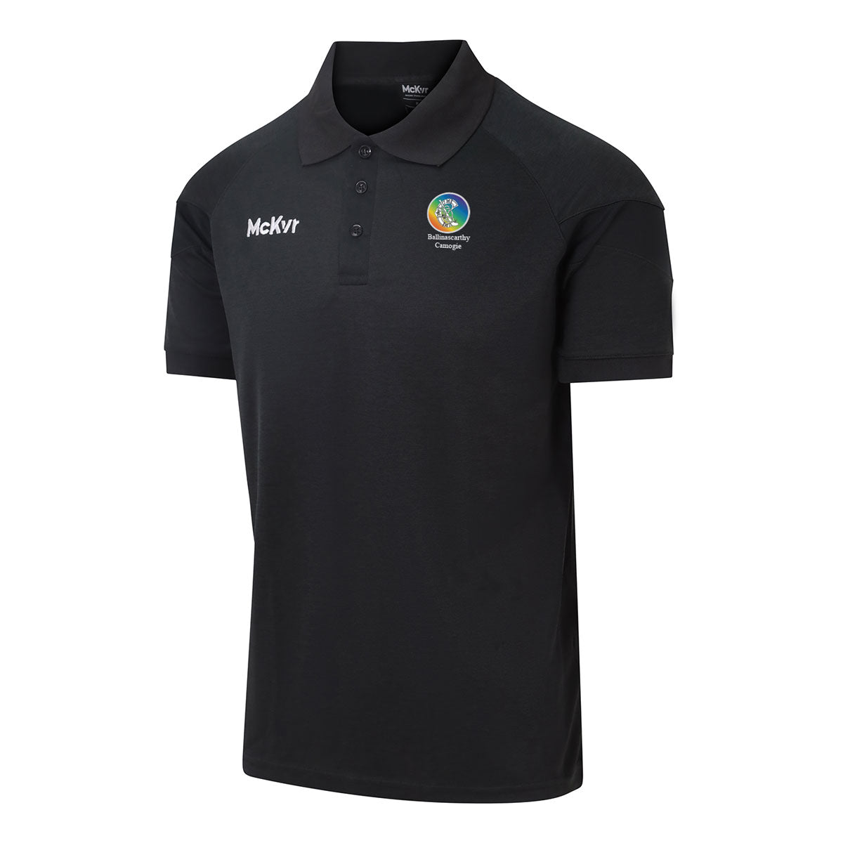 Mc Keever Ballinascarthy Camogie Core 22 Polo Top - Adult - Black