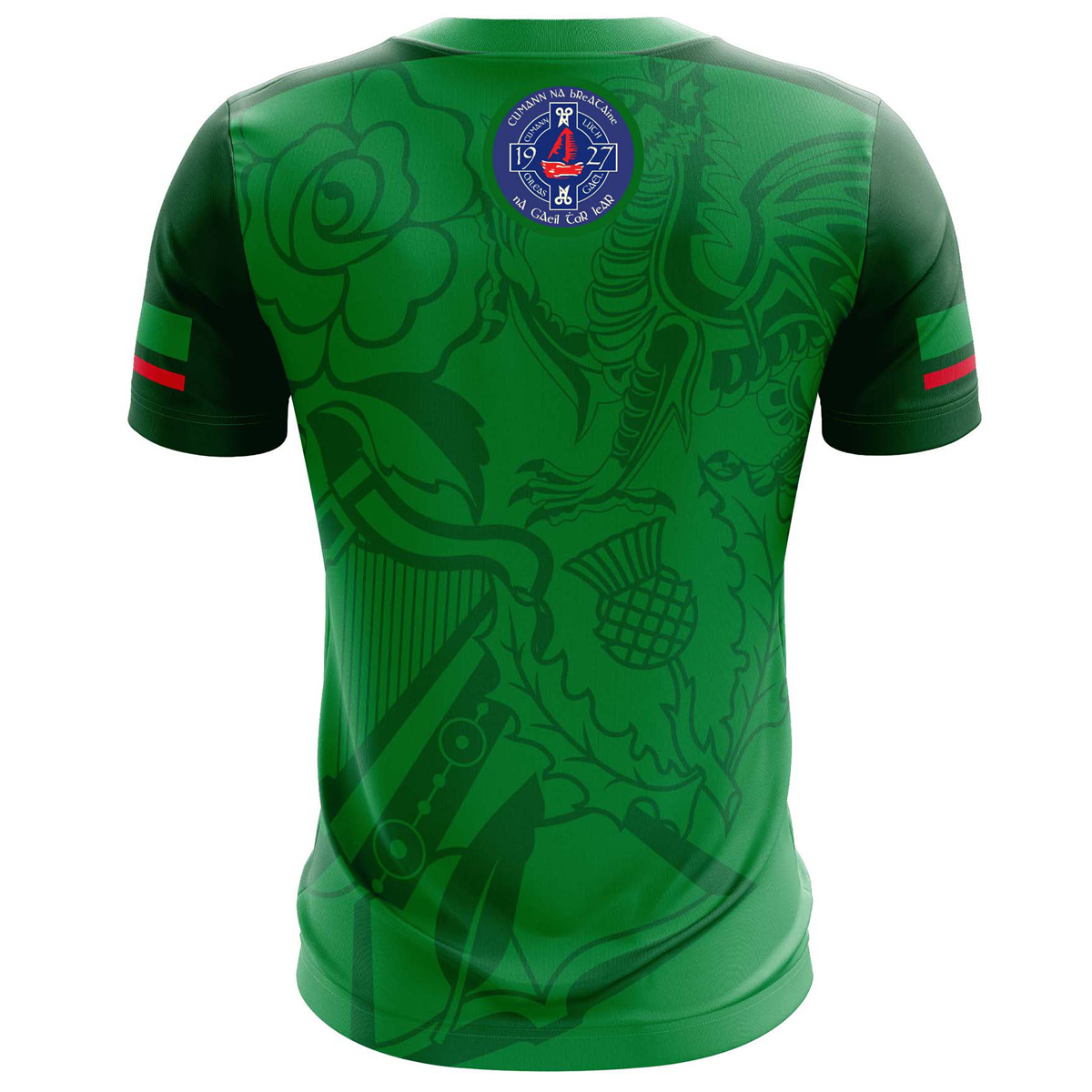 Mc Keever Britain Universities GAA Training Jersey - Adult - Green Player Fit