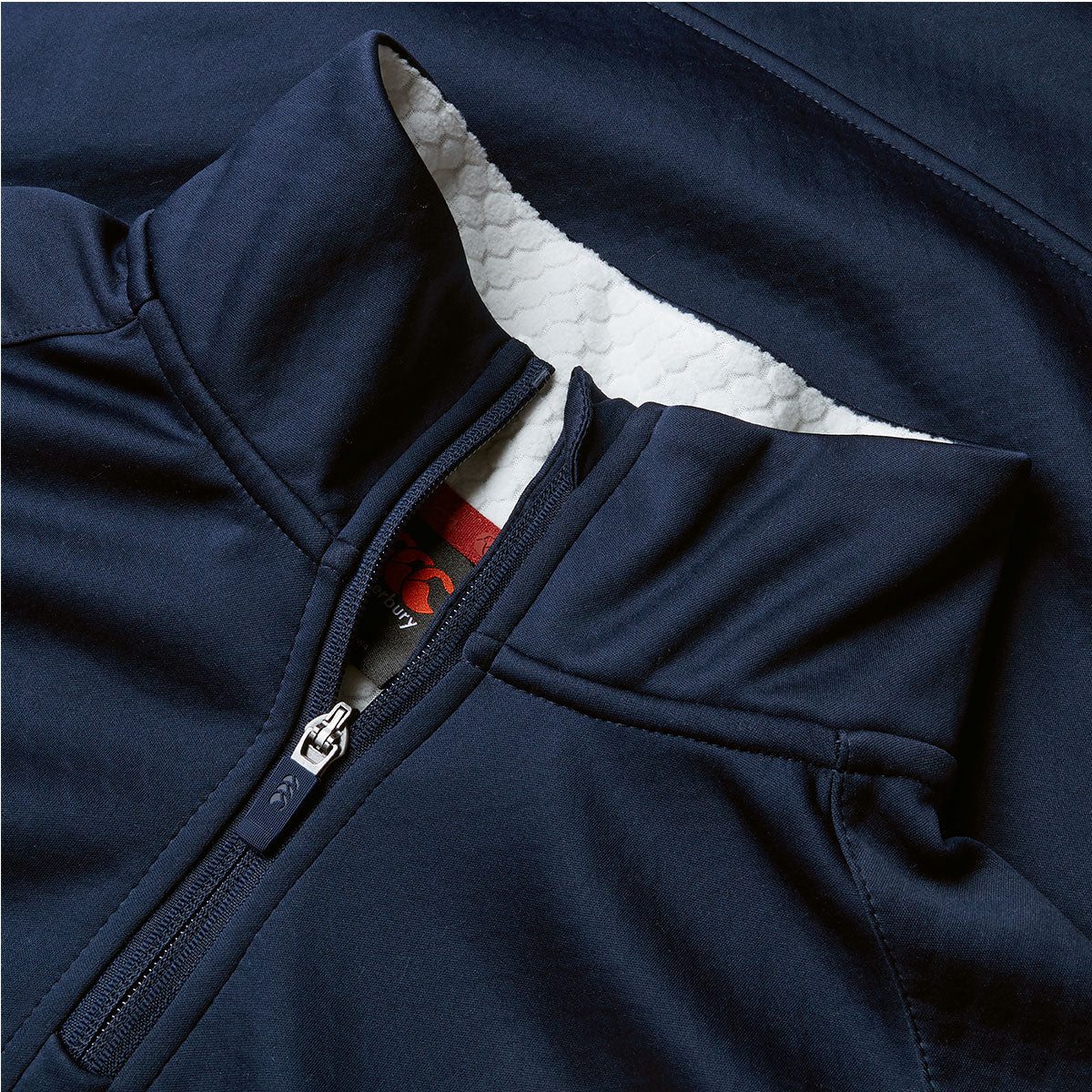 Canterbury British and Irish Lions 1/4 Zip Rugby Fleece - Mens - Dark Sapphire
