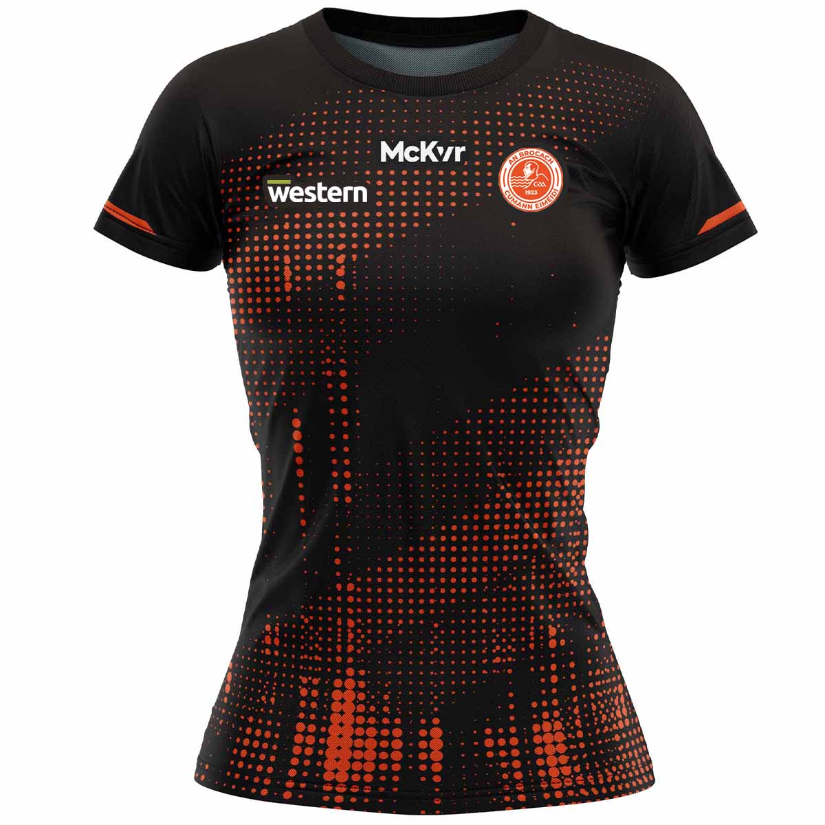 McKvr Brocagh Emmetts GFC Training Jersey - Womens - Black/Orange