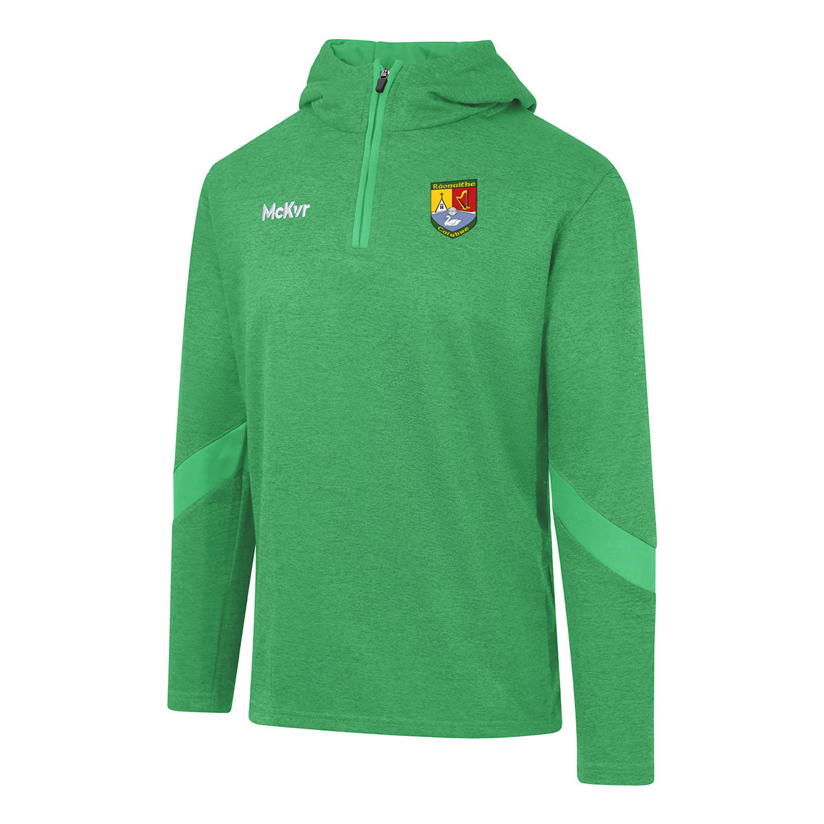 Mc Keever Carbery Rangers Core 22 1/4 Zip Hoodie - Youth - Green