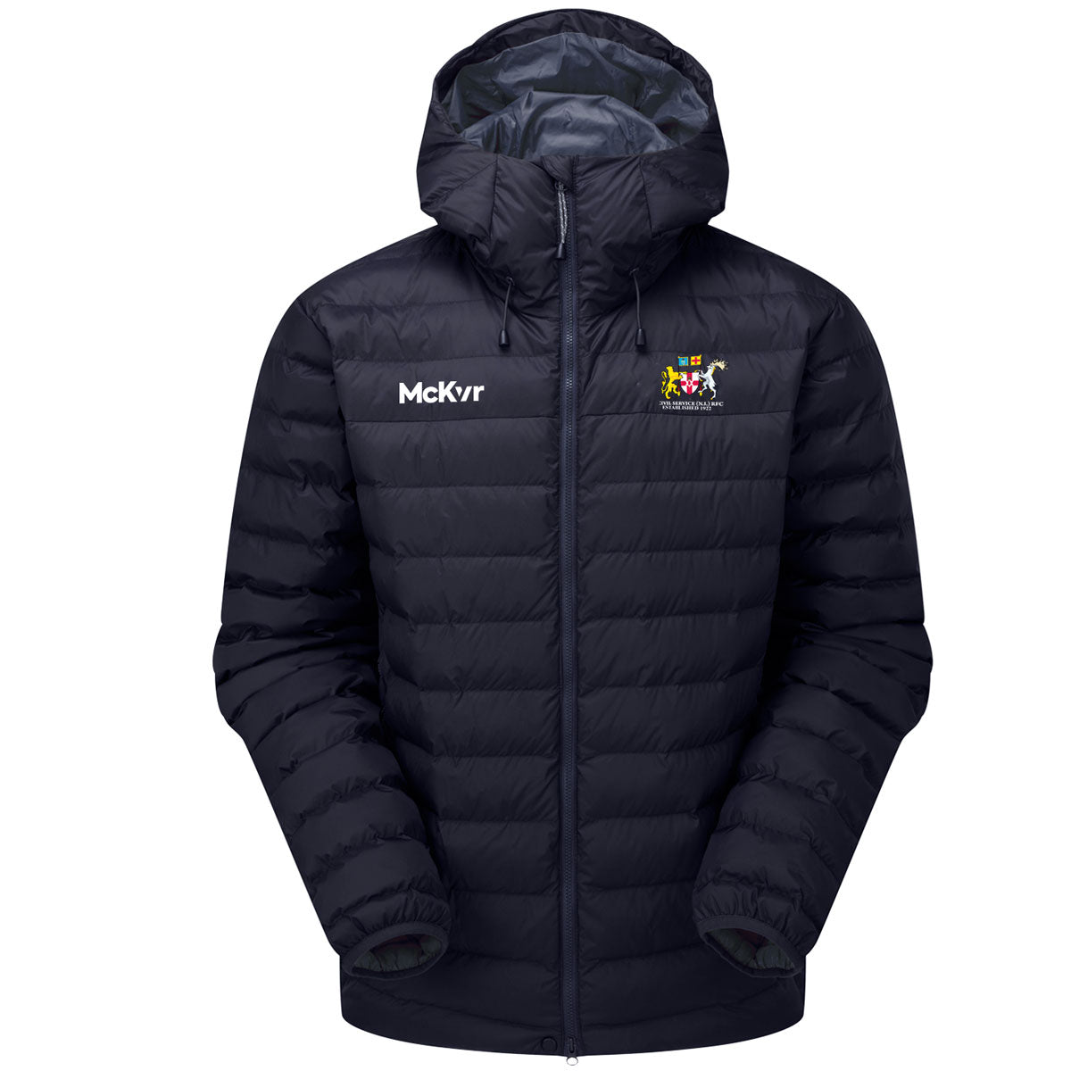 Mc Keever Civil Service NI RFC Core 22 Puffa Jacket - Adult - Navy