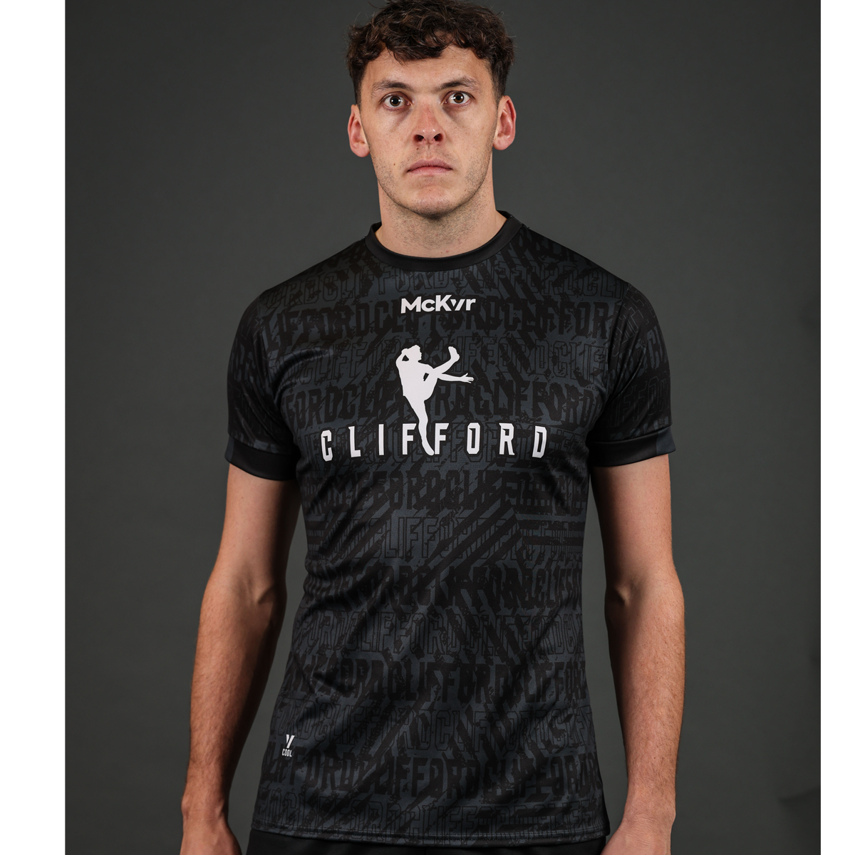 McKvr Clifford Jersey - Adult - Black/Charcoal
