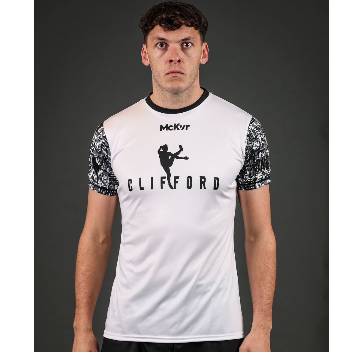 McKvr Clifford Jersey - Adult - White/Black