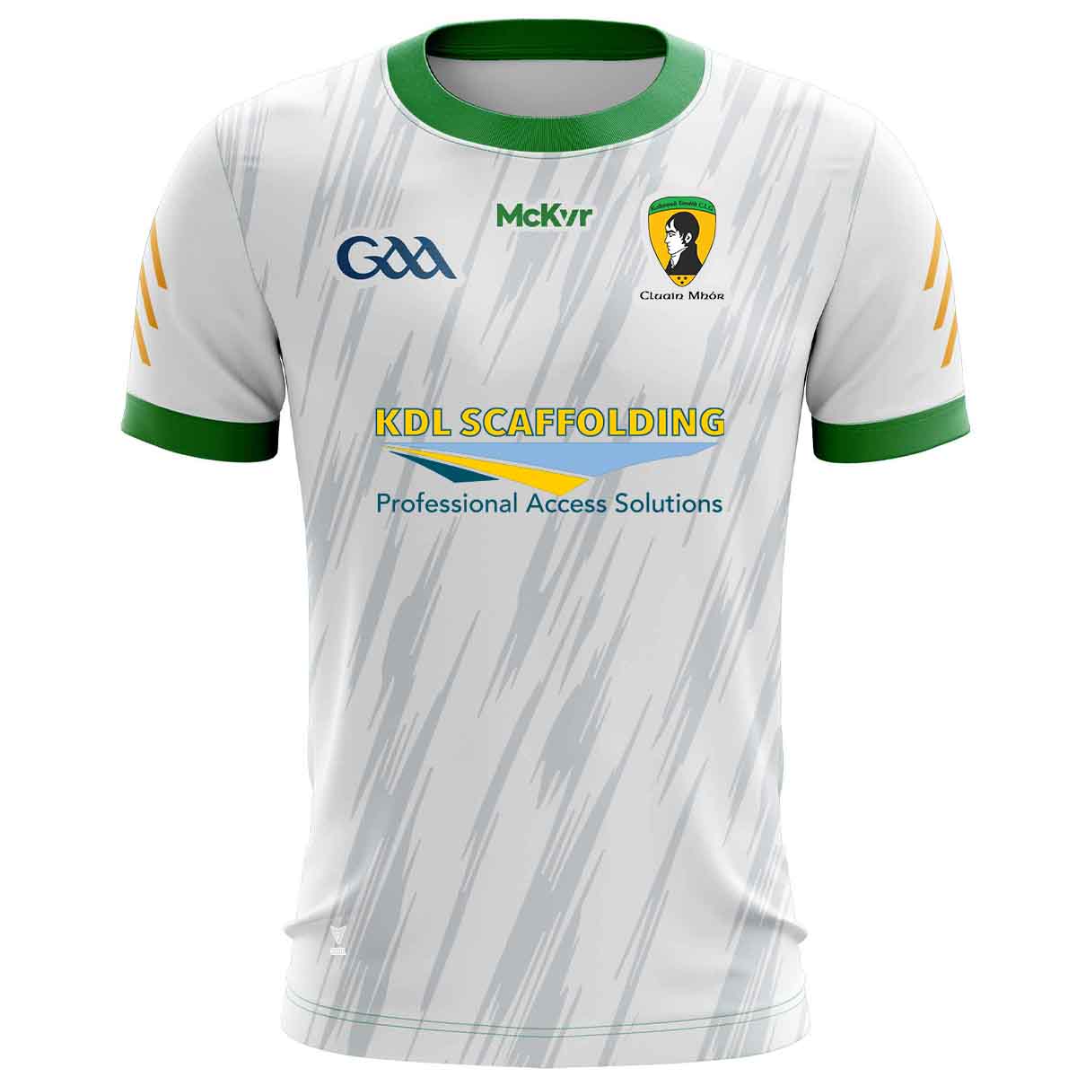 Mc Keever Clonmore Robert Emmets GFC Away Jersey - Adult - White