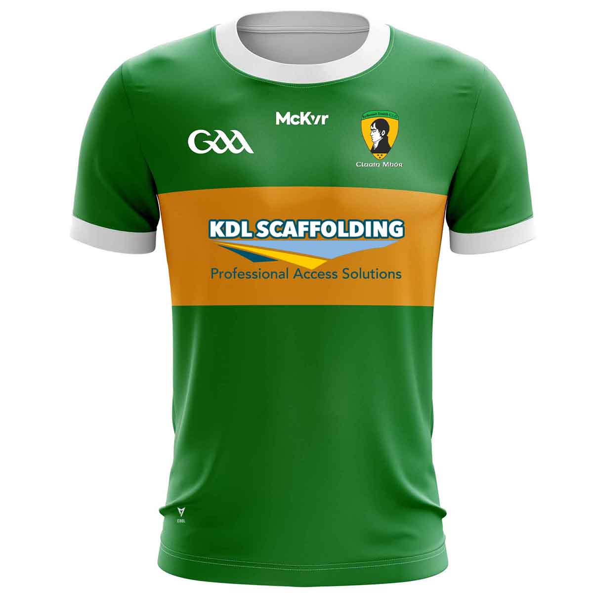Mc Keever Clonmore Robert Emmets GFC Playing Jersey - Adult - Green