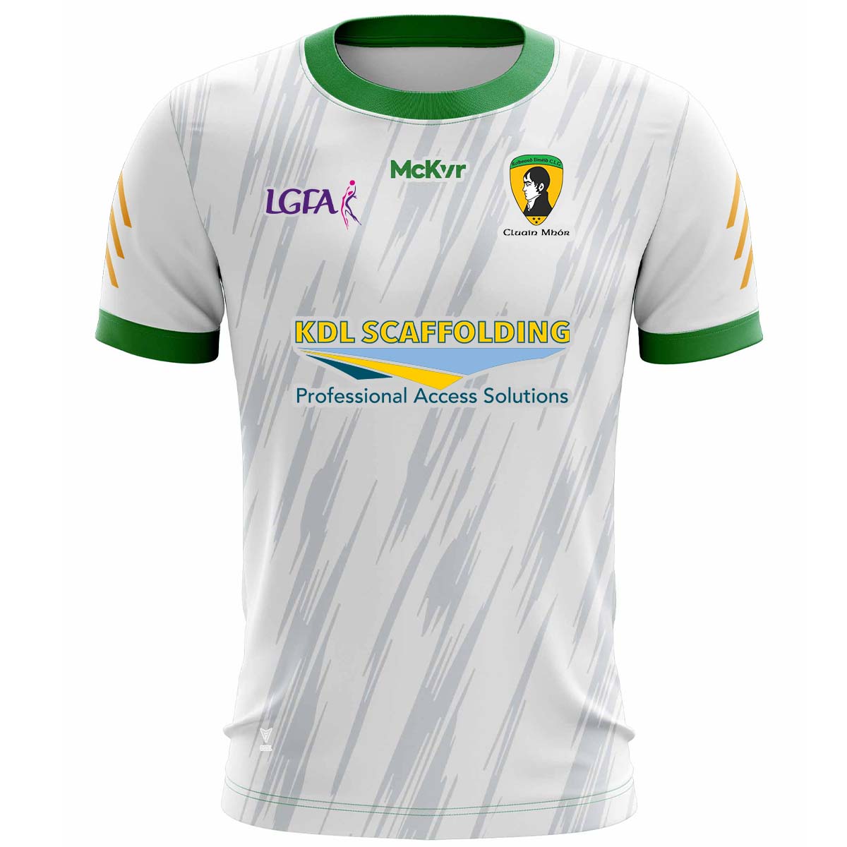 Mc Keever Clonmore Robert Emmets LGFA Away Jersey - Youth - White