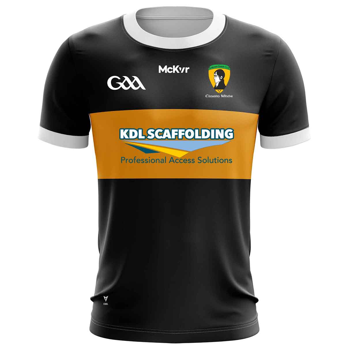 Mc Keever Clonmore Robert Emmets GFC Goalkeeper Jersey - Youth - Black