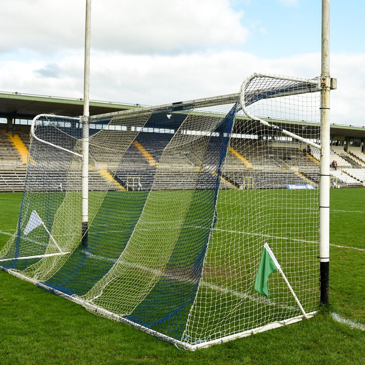 Mc Keever Sports Coloured Hurling/Gaelic Football Goal Nets (Set of two)