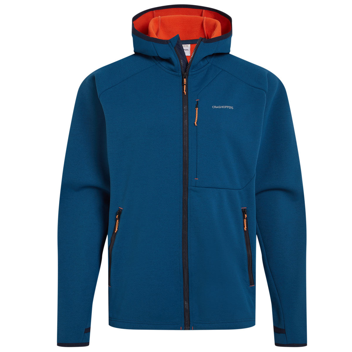 Craghoppers Dynamic Pro Hooded Jacket II - Mens - Tourmaline Blue Marl