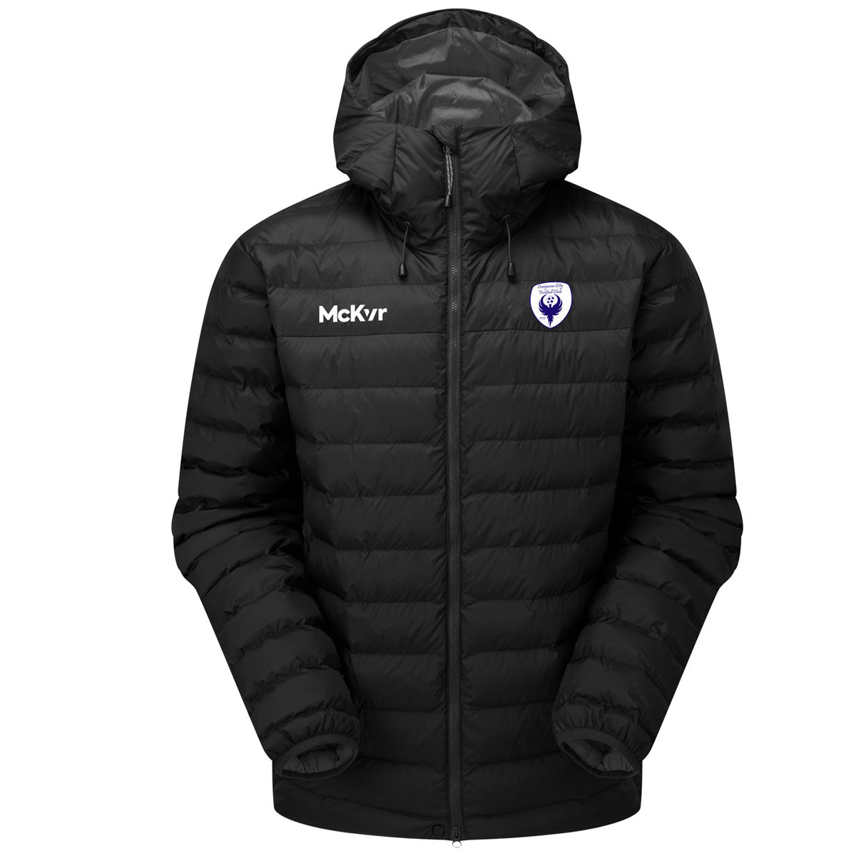 Mc Keever Craigavon City FC Core 22 Puffa Jacket - Youth - Black
