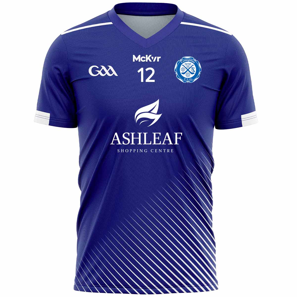 Mc Keever Crumlin GAA Numbered Playing Jersey - Youth - Blue