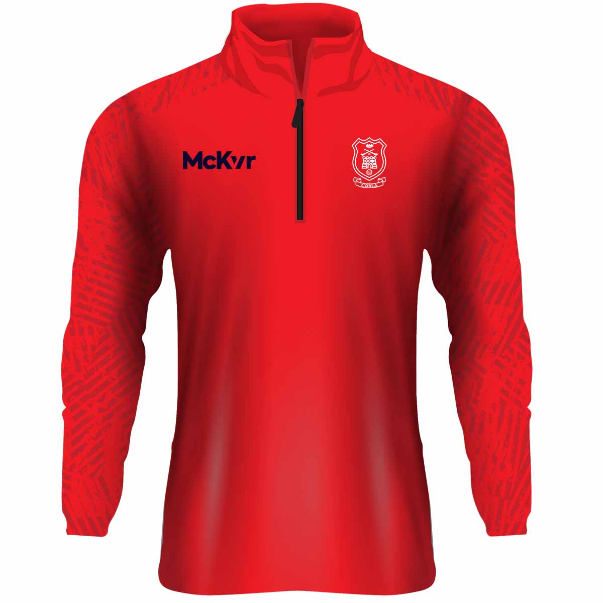 McKvr Cuala GAA Boost Plus 1/4 Zip Jacket - Adult - Red – McKeever ...