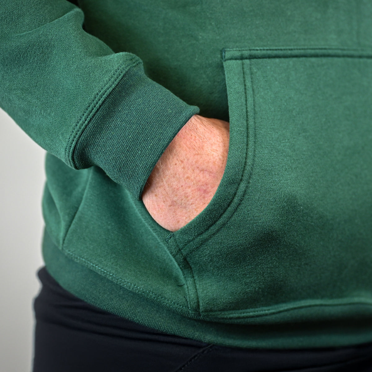 McKvr Clifford Hoodie - Youth - Forest Green/Amber