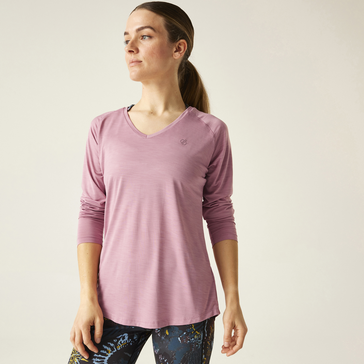 Dare 2B Discern Lightweight Long Sleeve Tee - Womens - Lilas