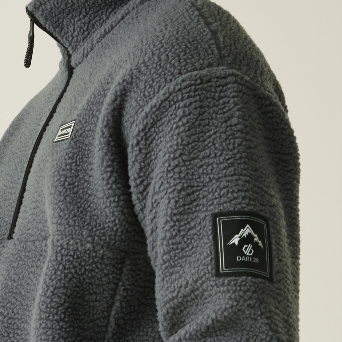 Dare 2B Twin Tip Half Zip Fleece - Mens - Iron Gate