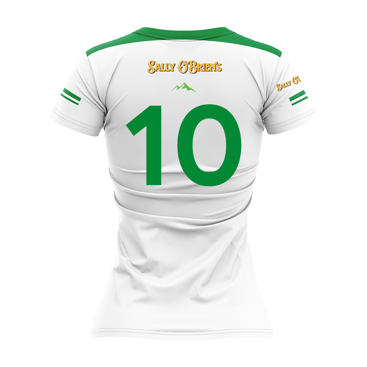 Mc Keever Drumragh Sarsfields GAC Numbered Playing Jersey - Womens - White