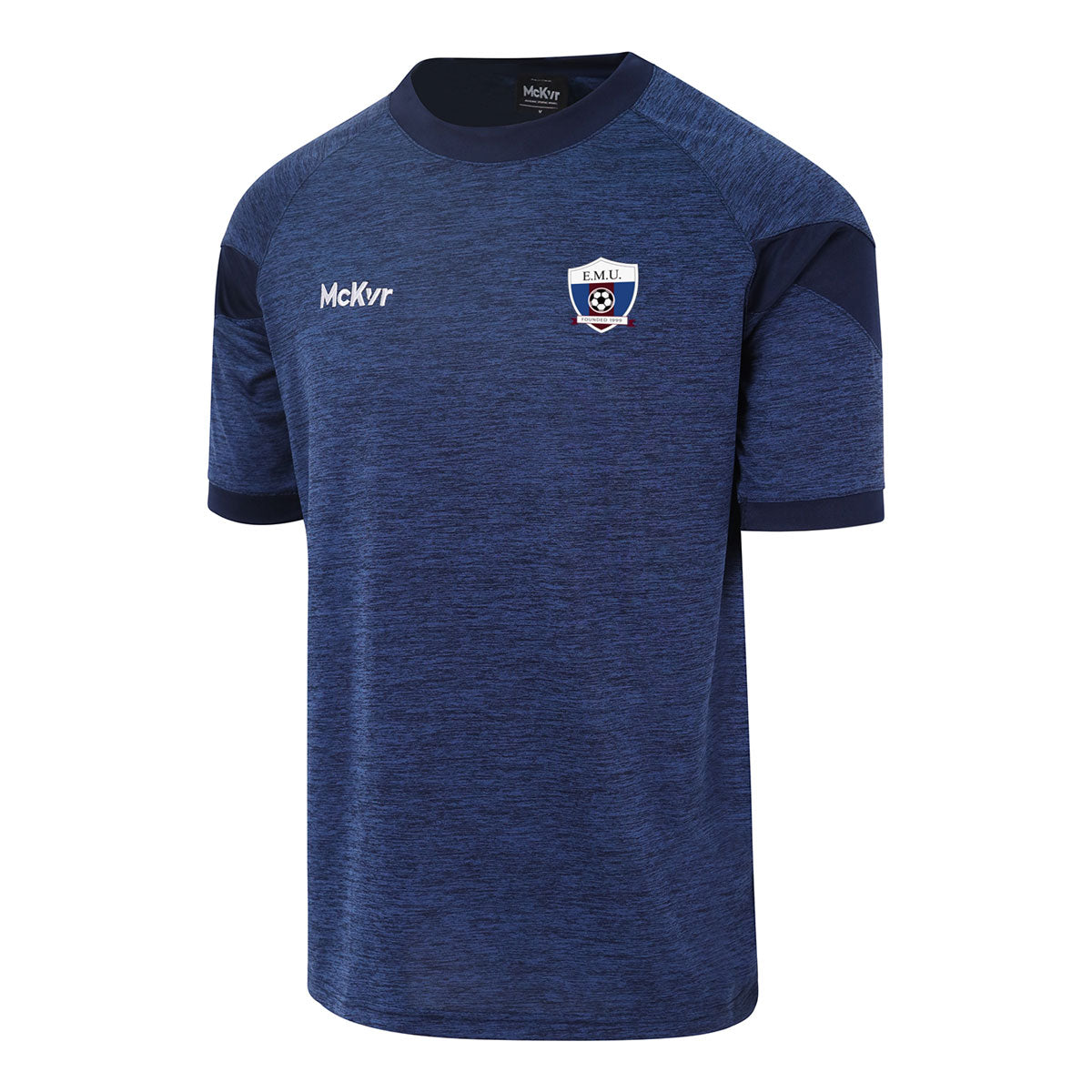 Mc Keever East Meath United FC Core 22 T-Shirt - Adult - Navy