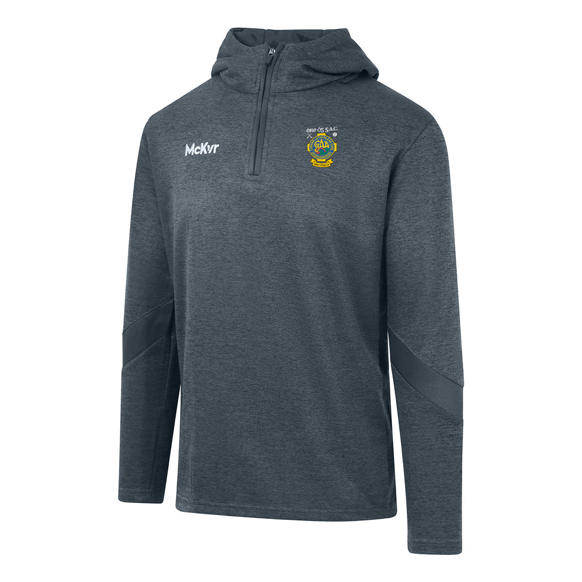 Mc Keever Eire Og GAC Craigavon Core 22 1/4 Zip Hoodie - Youth - Charcoal