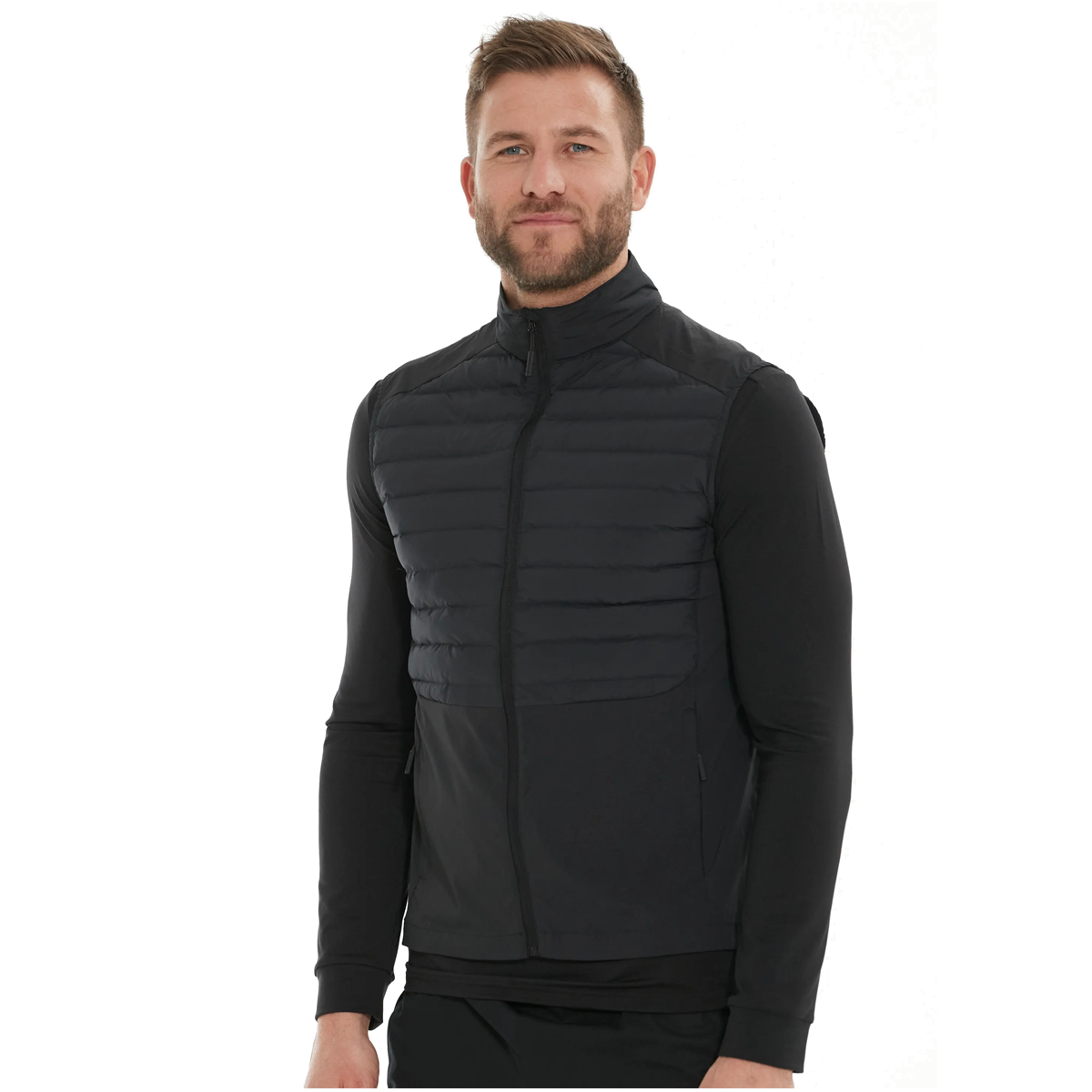 Endurance Benst Hybrid Primaloft Vest - Mens - Black