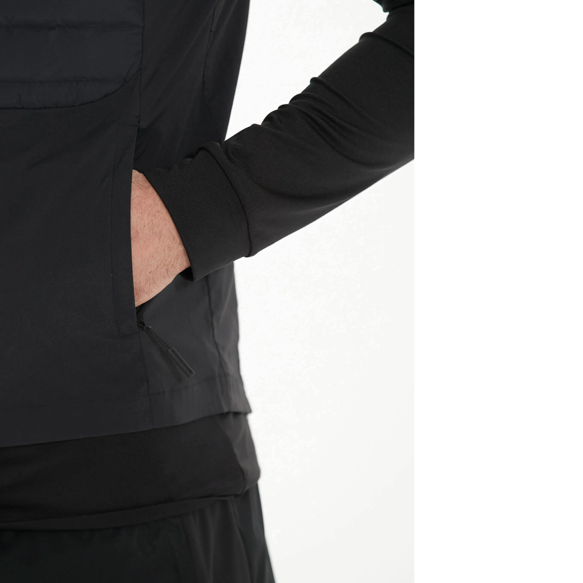 Endurance Benst Hybrid Primaloft Vest - Mens - Black