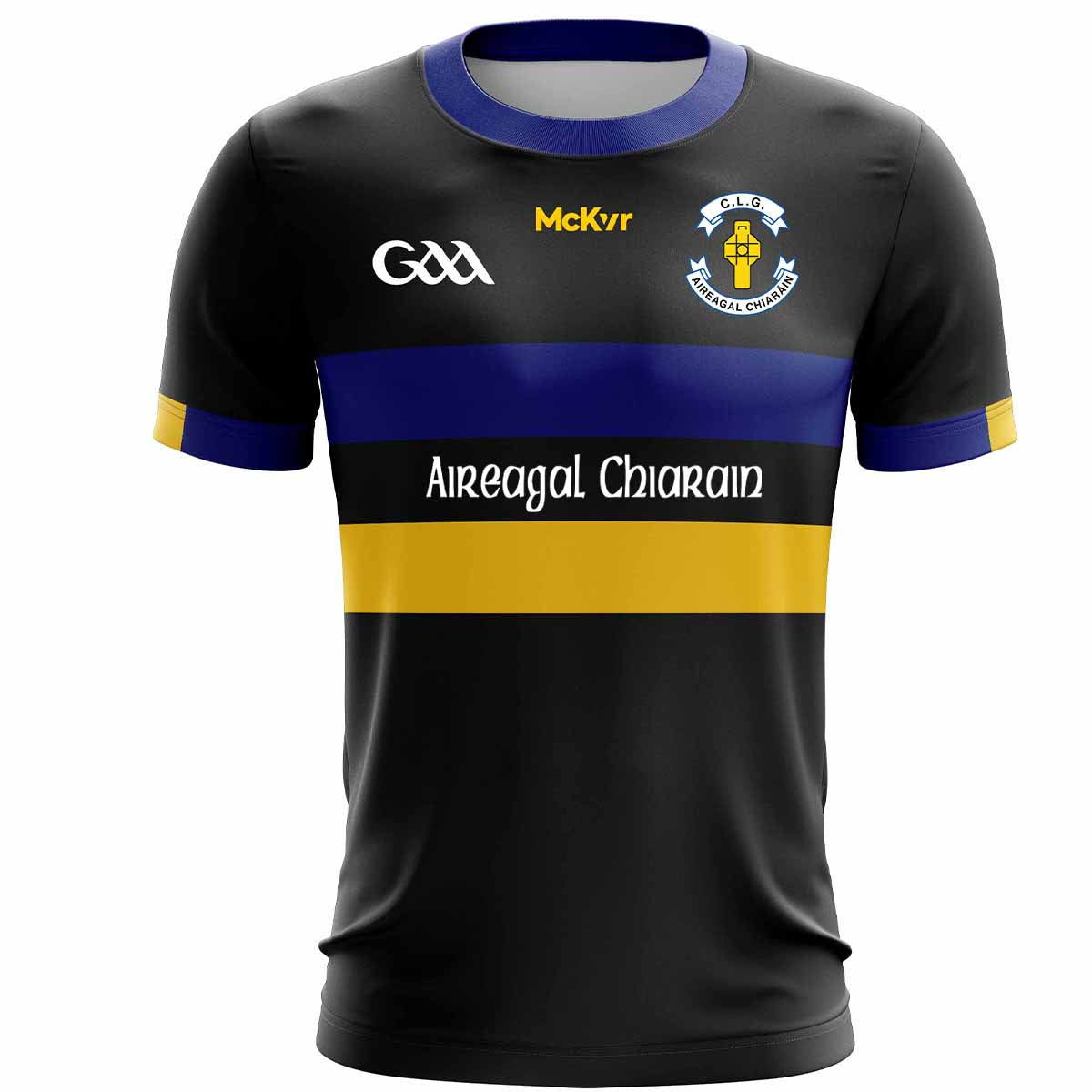 Mc Keever Errigal Ciaran Mens Training Jersey - Adult - Black